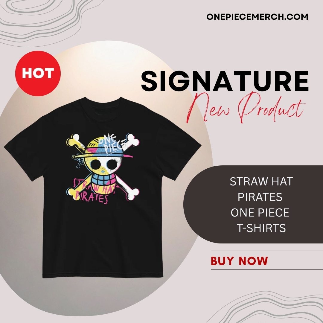 Straw Hat Pirates TTPM0804 One Piece T-Shirts